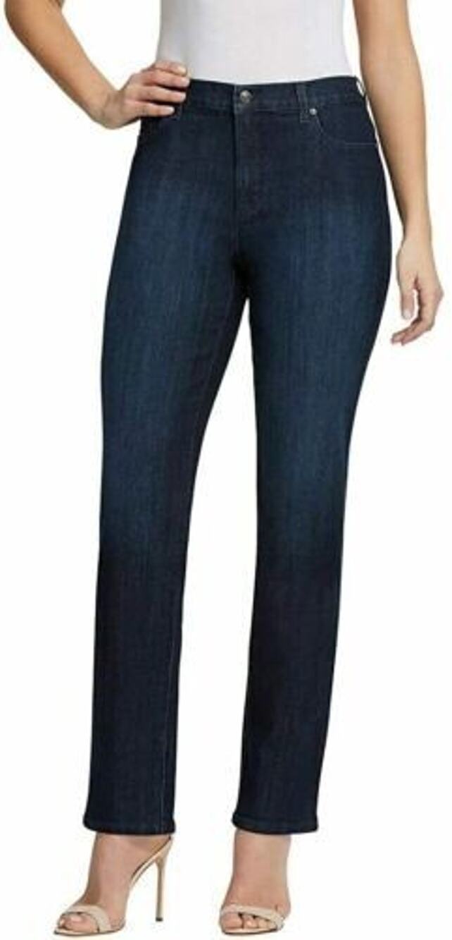 GLORIA VANDERBILT Women's Classic Amanda Heritage Fit Tapered Jean Short 16W